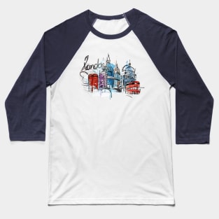 London Design 1 Baseball T-Shirt